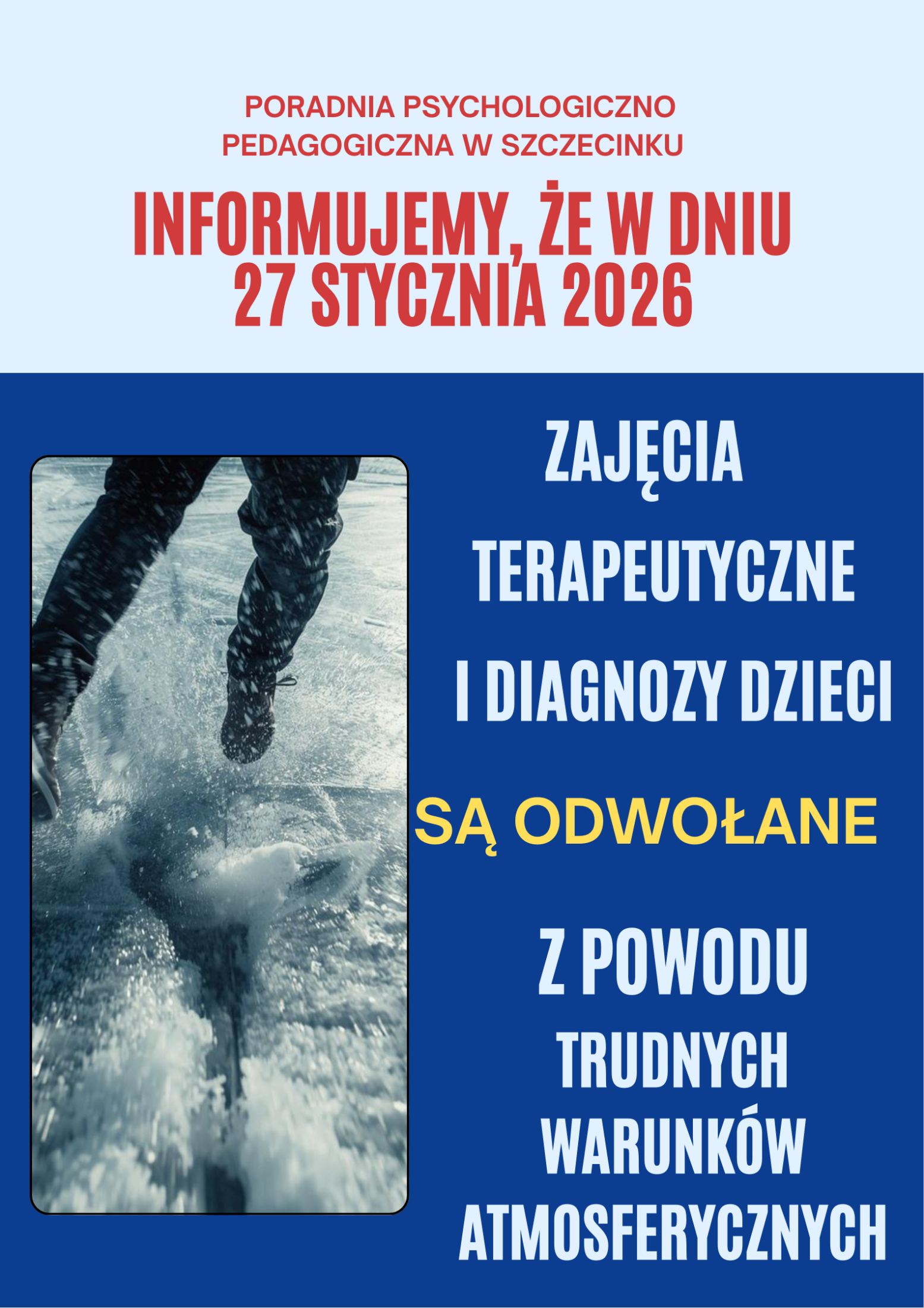 Odwołane zajęcia 